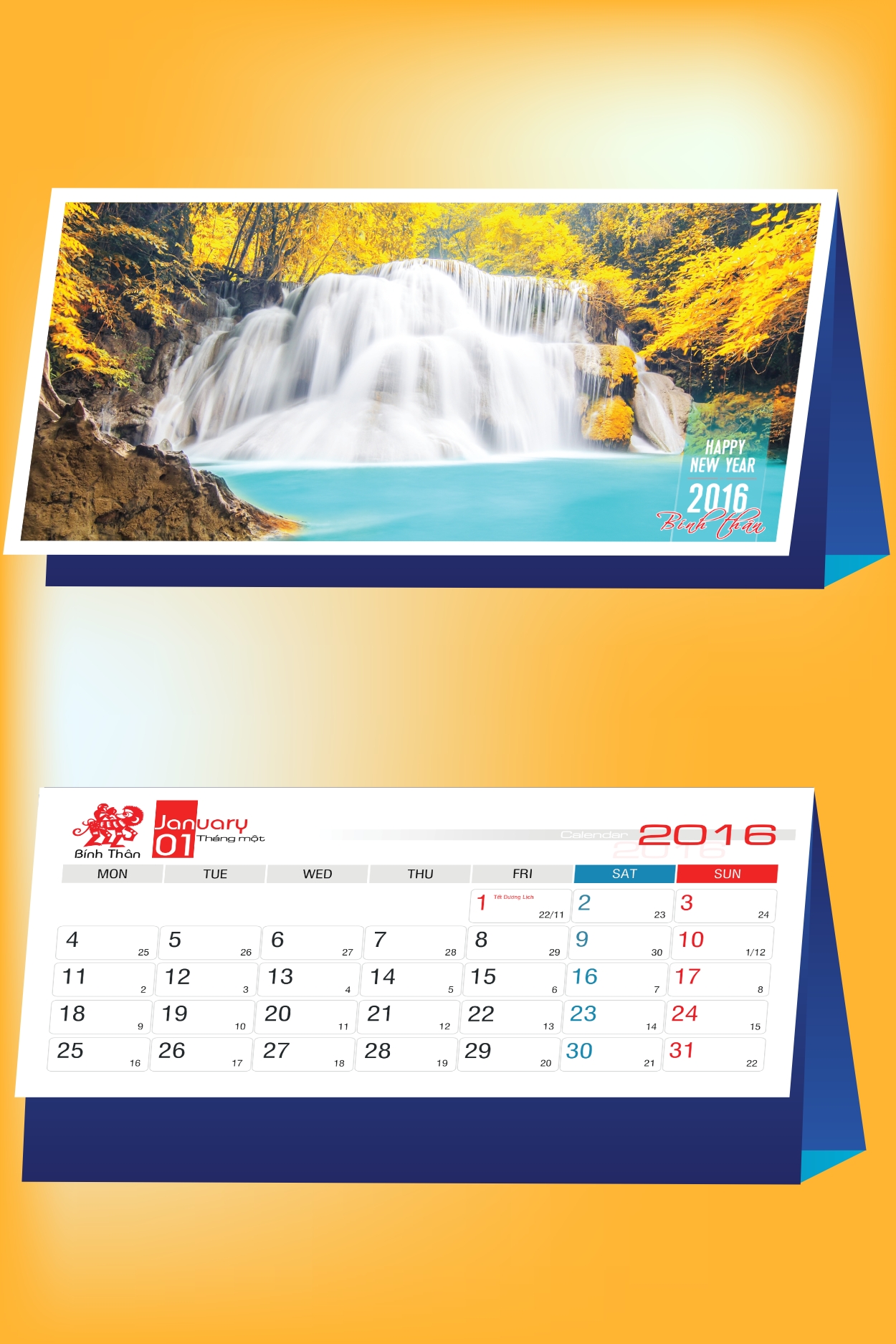 Nhận in lịch bàn giá rẻ lấy nhanh